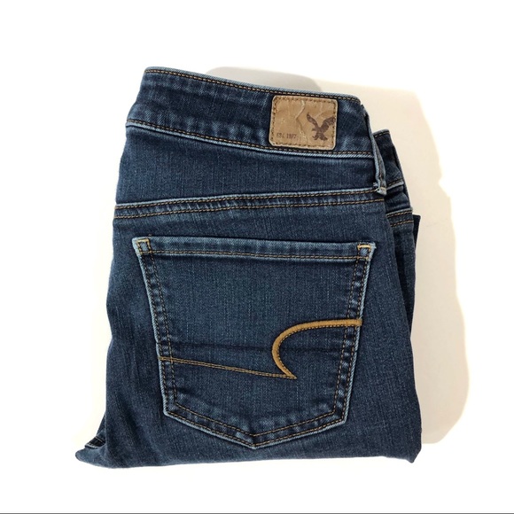 American Eagle Outfitters Denim - American Eagle Low Rise Distressed Jegging 2 Short